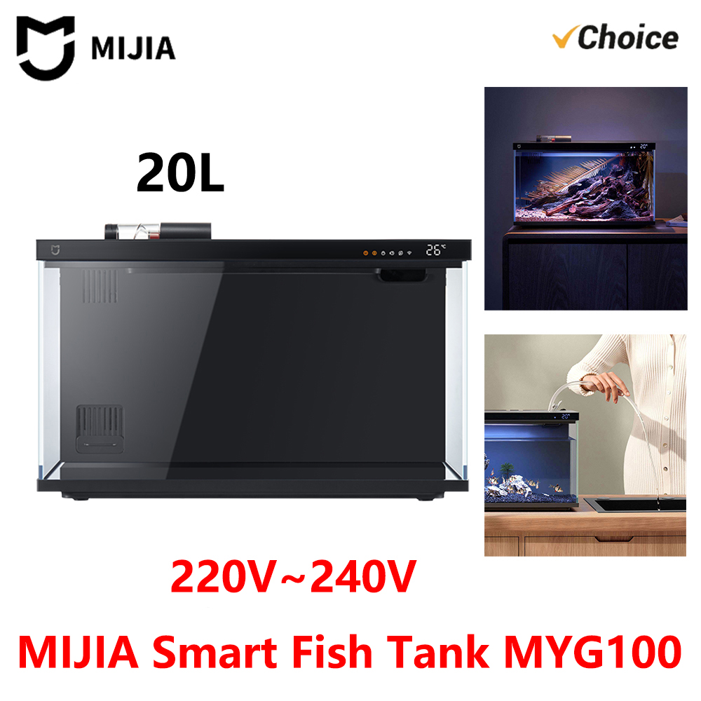 Xiaomi Aquarium Fish Tank - NEW MIJIA 스마트 어항은 Mijia 앱과