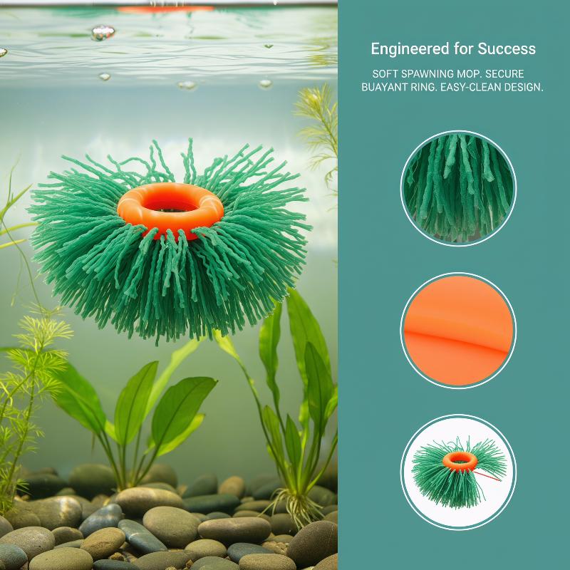 Fish Aquarium Home - 10개의 번식 슬레이트가 포함된 어류 알