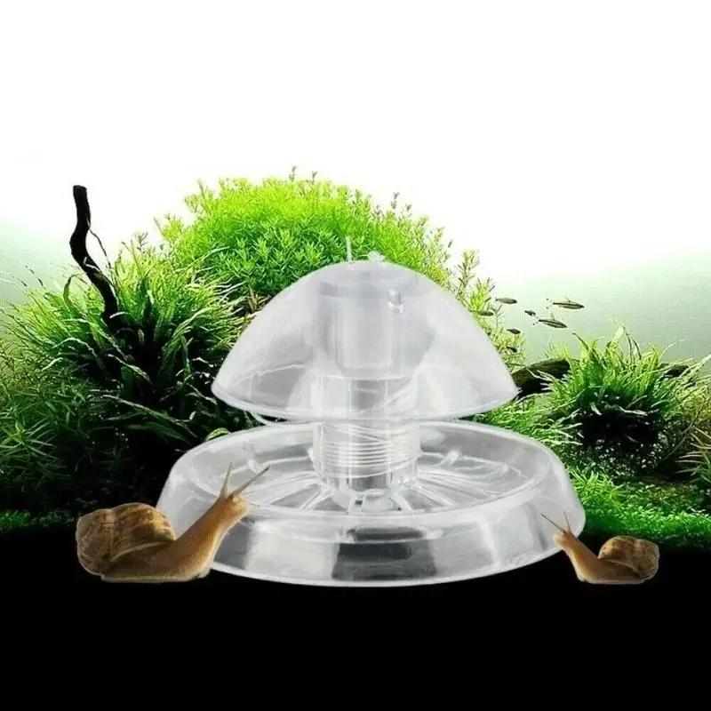 Fish Aquarium Home - 2026년형 새로운 6/8CM 투명 플라스틱 달팽이