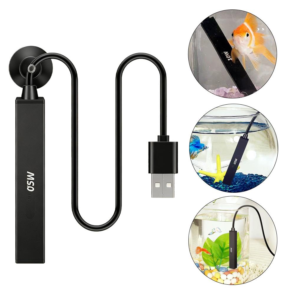 Fish Tank Heater - 미니 USB 수족관 히터 5V 자동