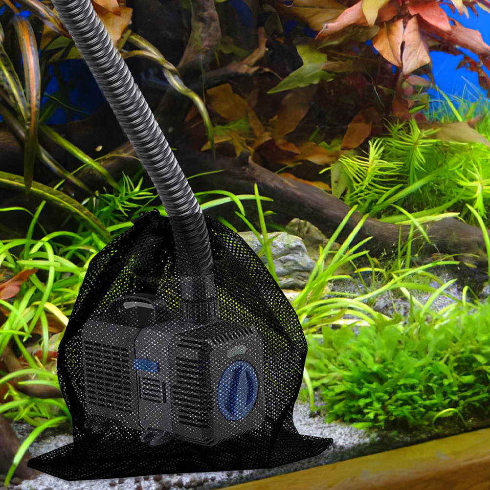 Aquarium Pump - 4개입 헤비 듀티 폴리에스터 메쉬 펌프