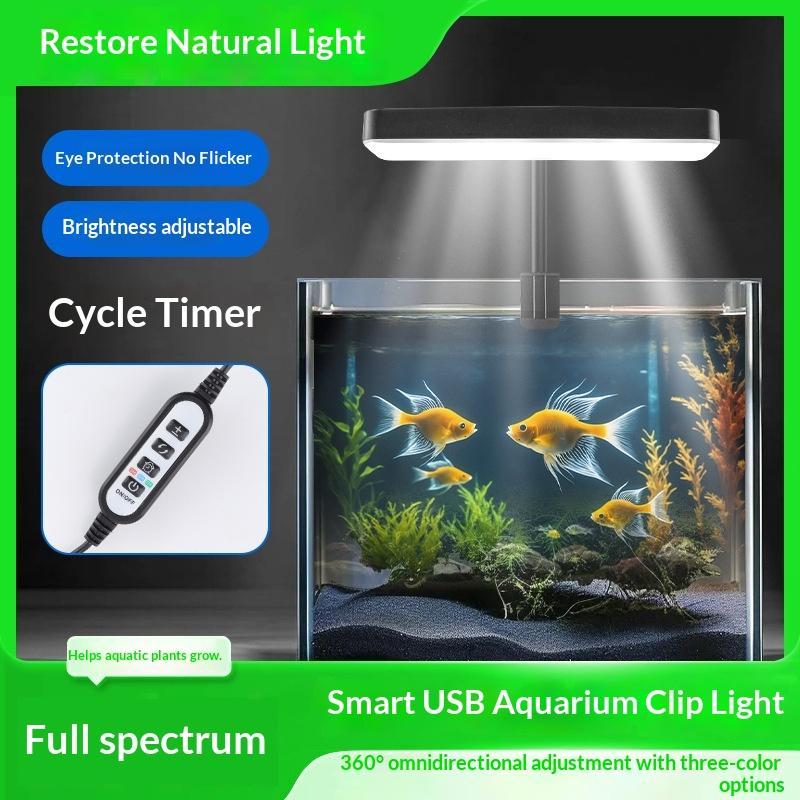 LED 방수 수족관 조명 360도 각도 조절 가능 타이 - Aquarium Light 리뷰 및 가격