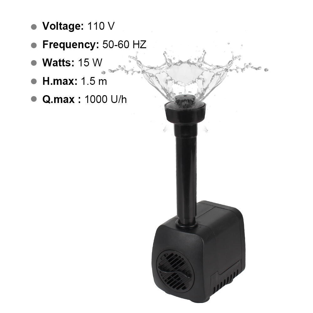 정원 수족관 분수 EU 플러그, 12 LED 조명 워터 - Aquarium Light 리뷰 및 가격