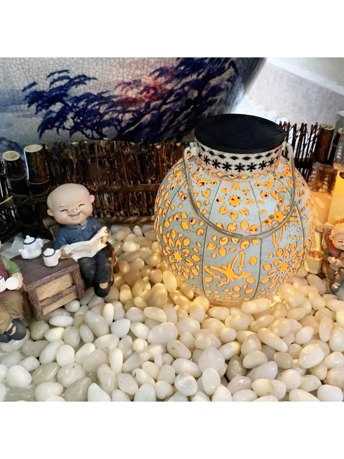강 바위 장식용 흰색 자갈 돌 대형 천연 장식 광택 강 - Fish Tank Gravel 리뷰 및 가격