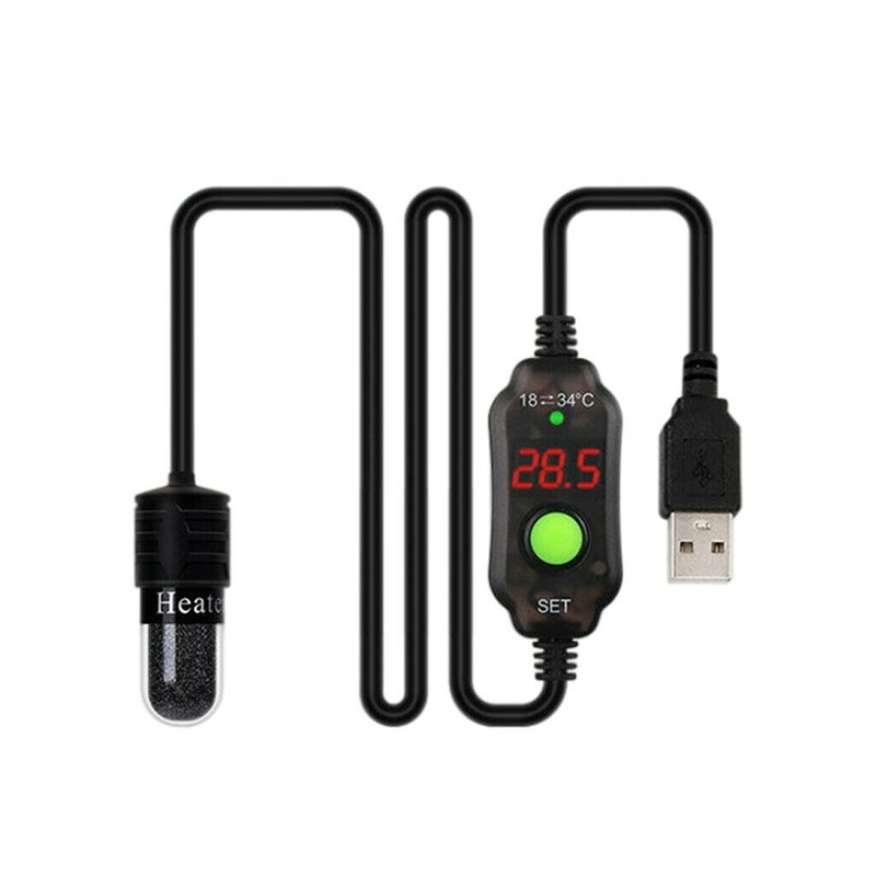 미니 수족관 어항 히터, USB 어댑터, 히팅 로드,  - Fish Tank Heater 리뷰 및 가격