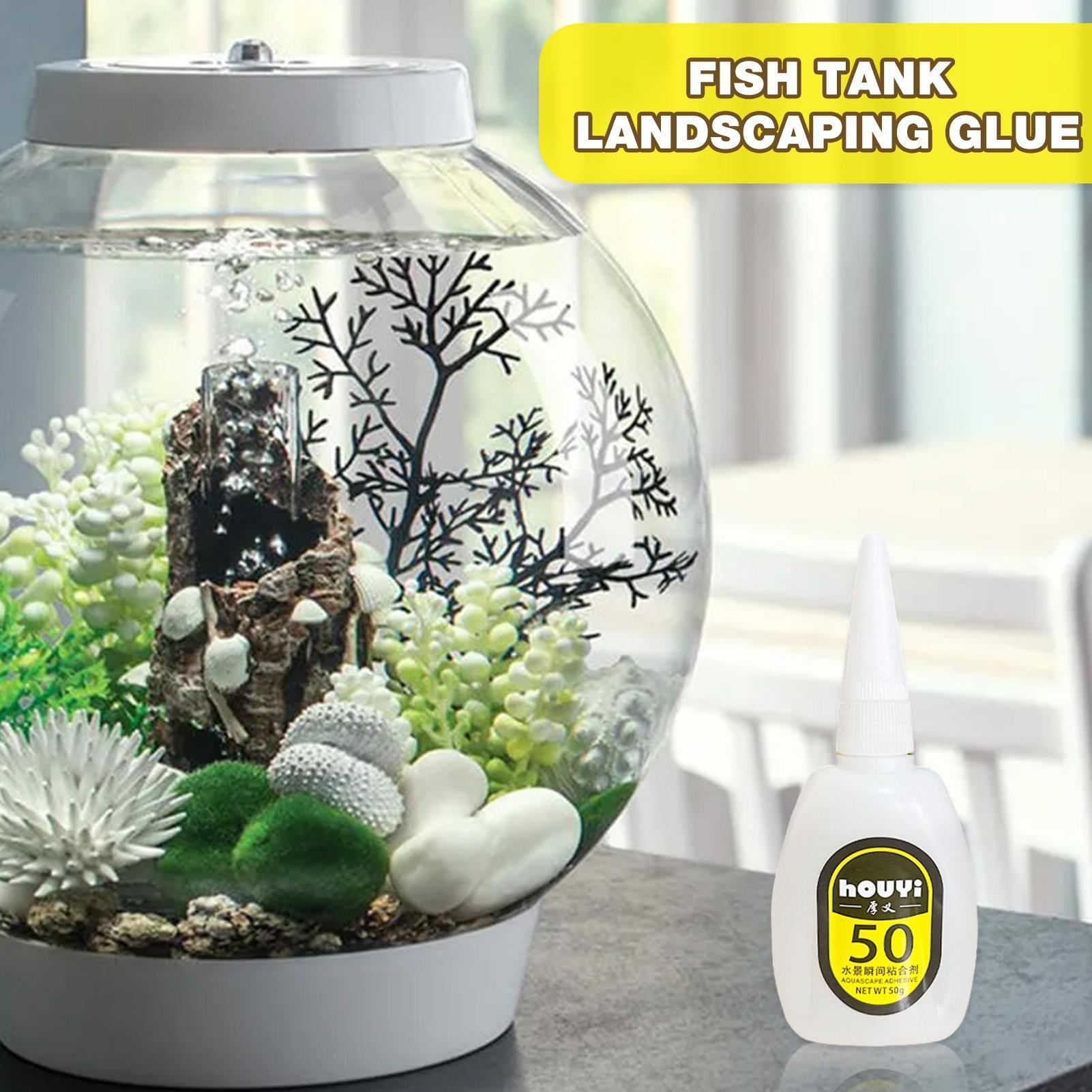 50/100g 투명 순간접착제 아쿠아스케이핑 방수 수족 - Aquarium Plants 리뷰 및 가격