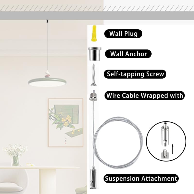 육각형 조명기구 걸이 시스템 키트, 천장 걸이 와이어  - Aquarium Light 리뷰 및 가격