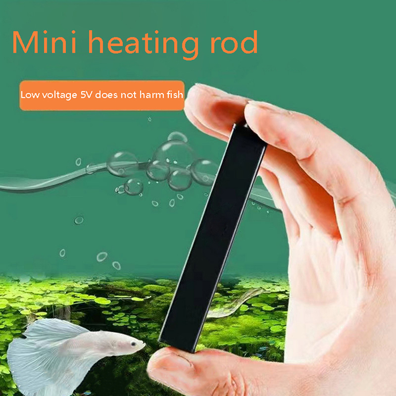 1Pc 5/10W 미니 수족관 히터 USB 충전 소형  - Fish Tank Heater 리뷰 및 가격