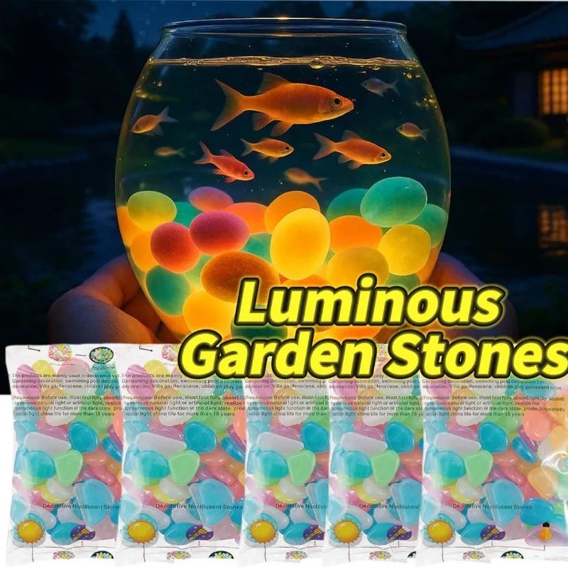 100-1000개 발광석, 야광 정원 자갈, 보도 어항 - Fish Tank Gravel 리뷰 및 가격