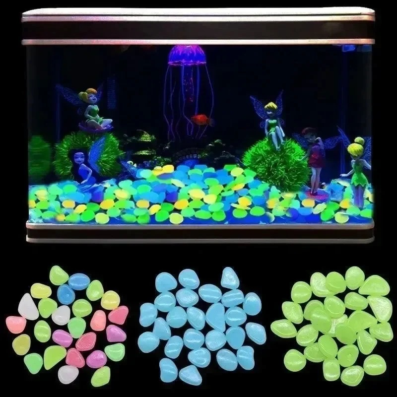 100-1000개 발광석, 야광 정원 자갈, 보도 어항 - Fish Tank Gravel 리뷰 및 가격