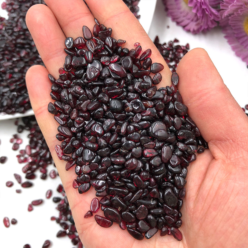 천연 레드 가넷 석영 크리스탈 디가우징 스톤 칩, 자갈 - Fish Tank Gravel 리뷰 및 가격