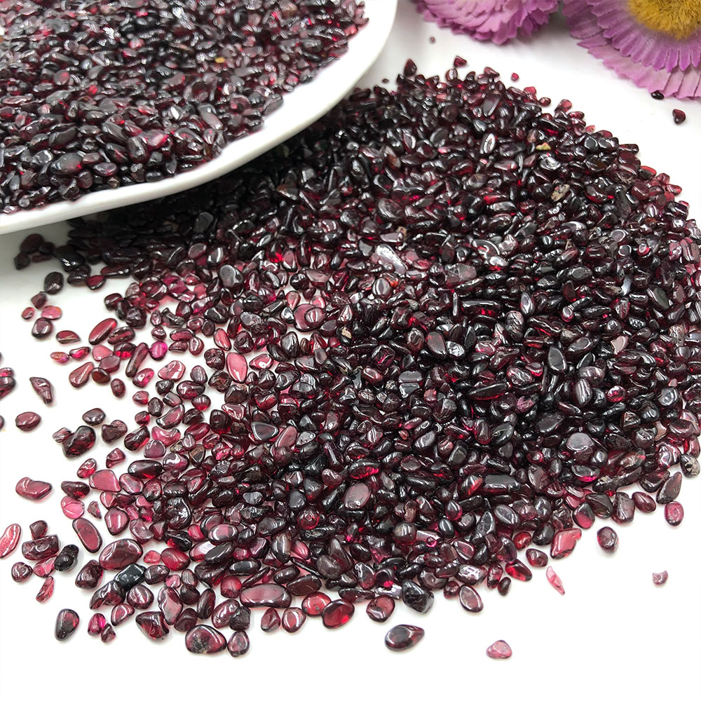 천연 레드 가넷 석영 크리스탈 디가우징 스톤 칩, 자갈 - Fish Tank Gravel 리뷰 및 가격