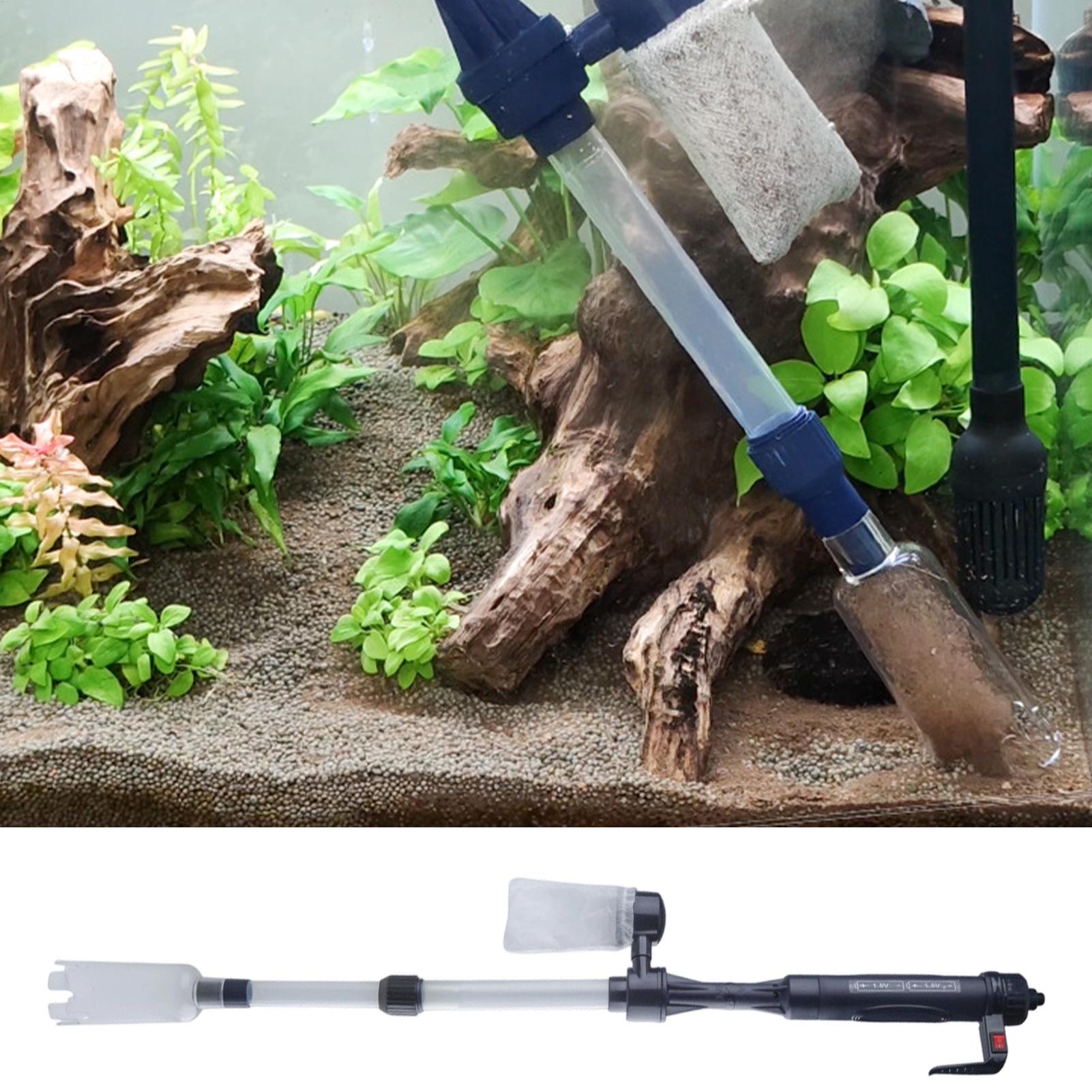 수족관 자갈 청소기, 텔레스코픽 전동 조절식 강력한 어 - Fish Tank Gravel 리뷰 및 가격