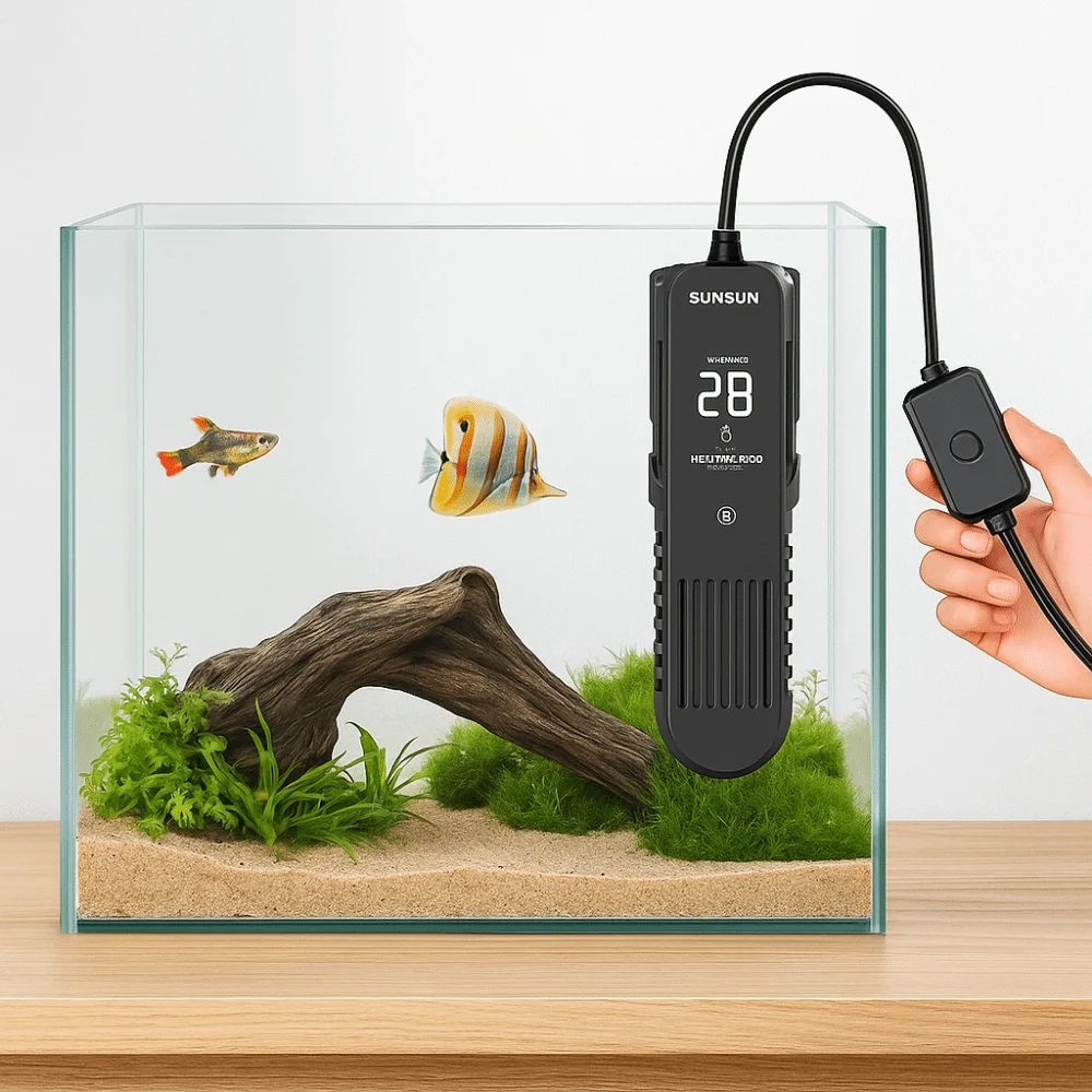 LCD 디스플레이 20-35 ° C 디지털 어항 히터  - Fish Tank Heater 리뷰 및 가격
