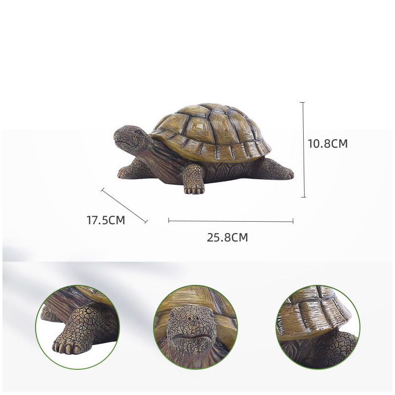 귀여운 장식 거북이 송진 거북이, 야외 정원 연못 물고 - Fish Aquarium Home 리뷰 및 가격